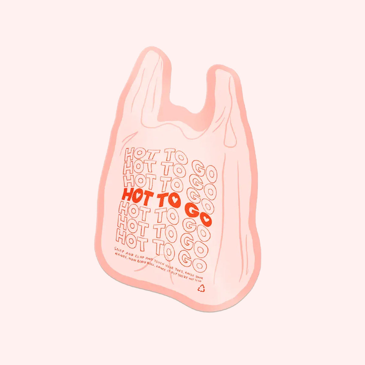 To Go Sticker Menu Hot To Go Sticker – Pigment