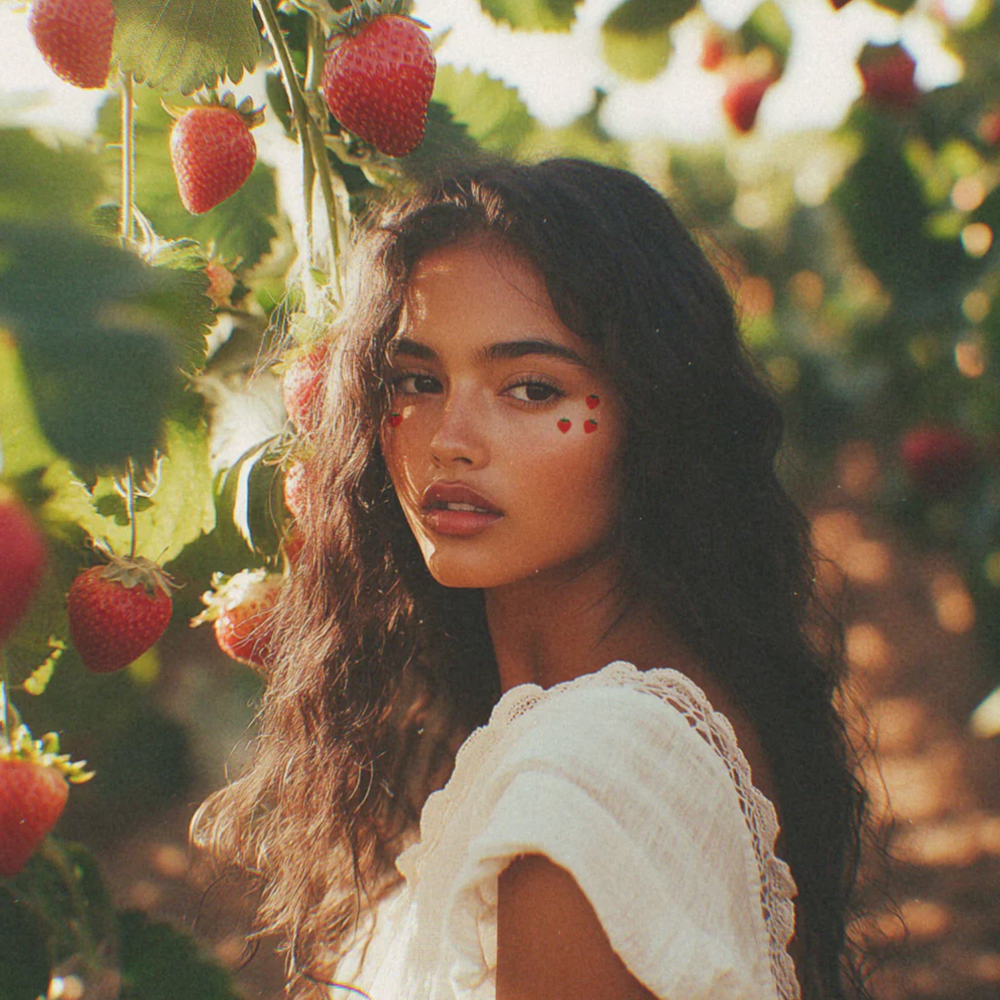 "Fazit Makeup Patches Limited Edition Strawberry Speckles Instant Glam Blush Patches".