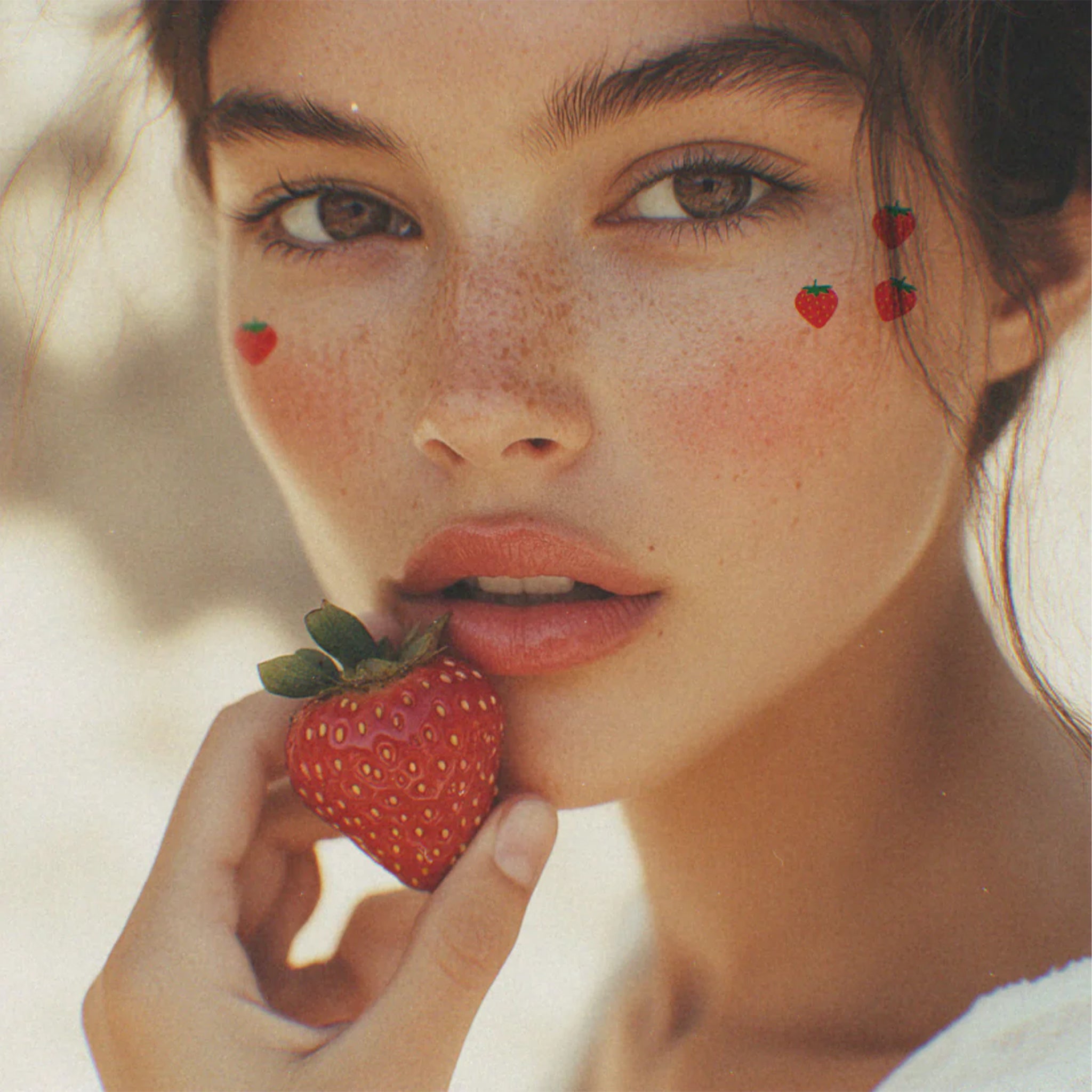 "Fazit Makeup Patches Limited Edition Strawberry Speckles Instant Glam Blush Patches".