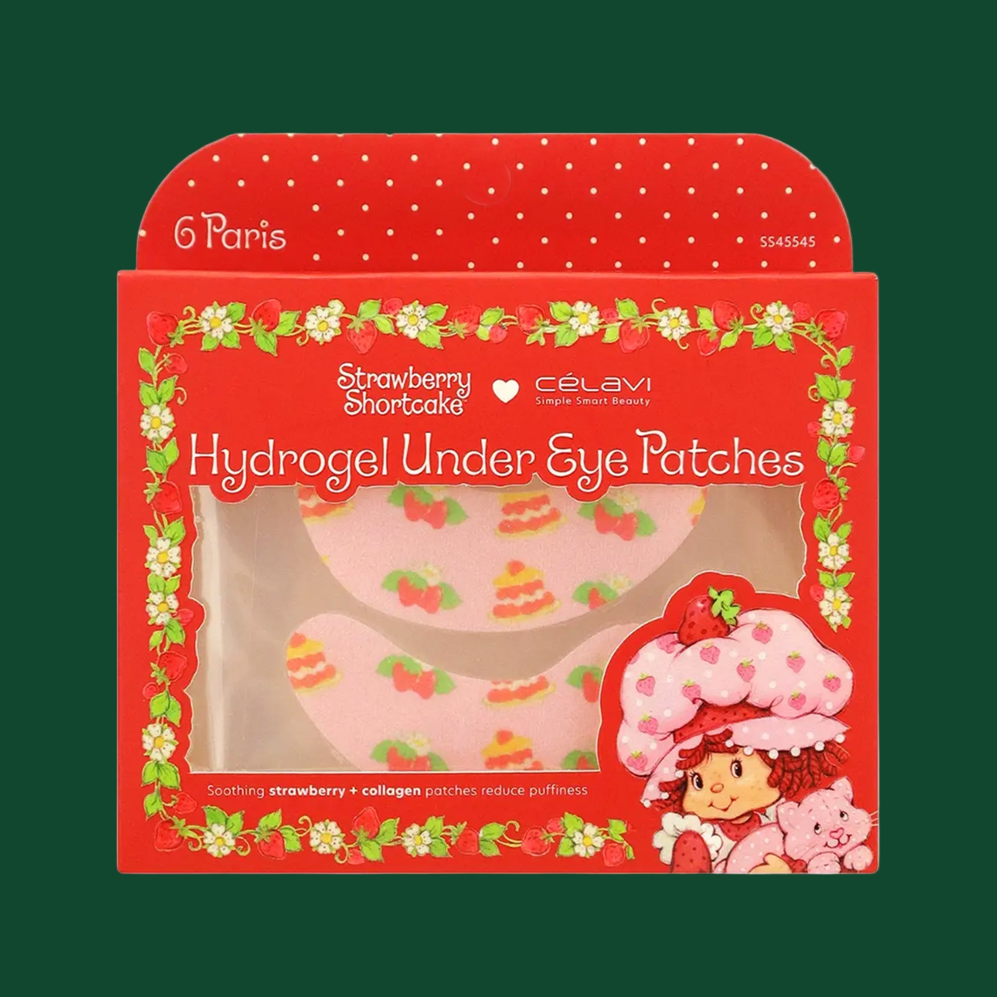 "Strawberry Shortcake Hydrogel Under Eye Patches". 