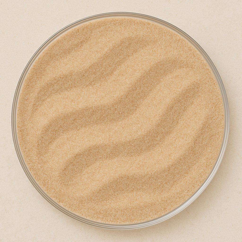 sand in a tan color