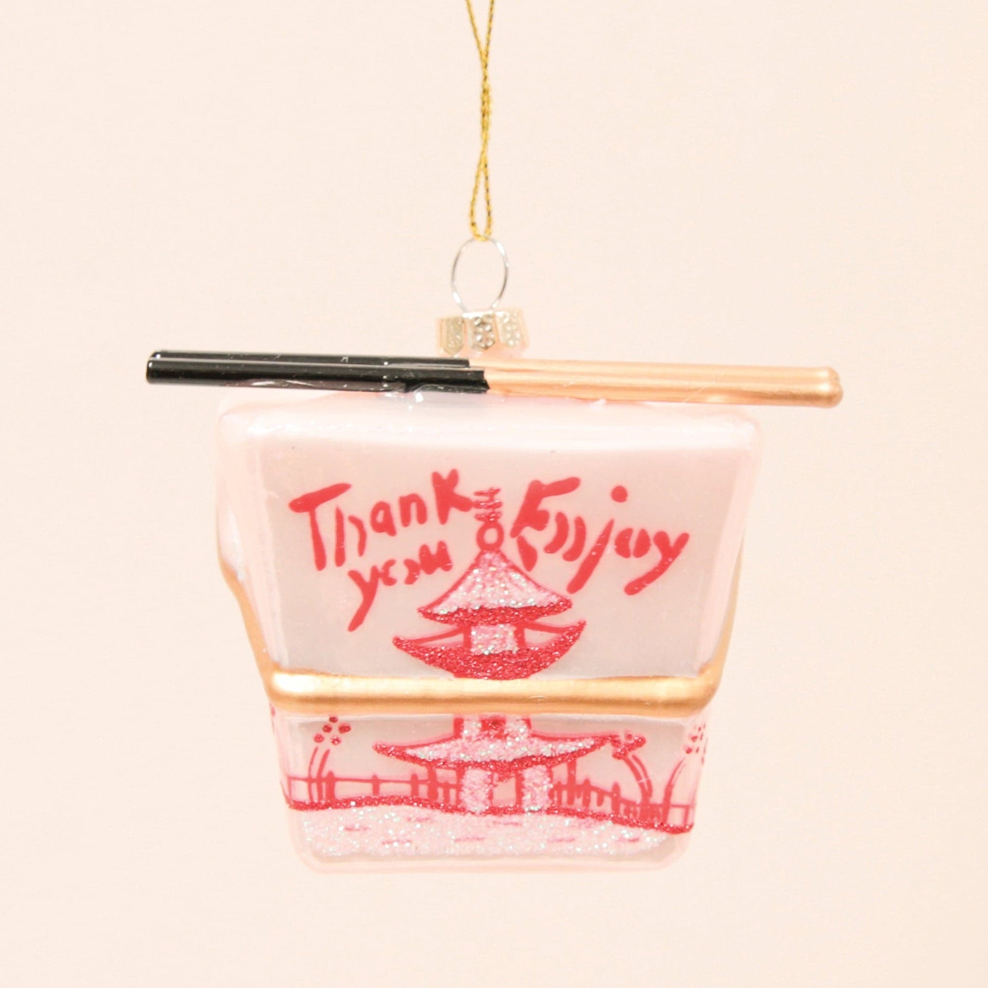 Chinese Take Out Ornament | Blush – Pigment