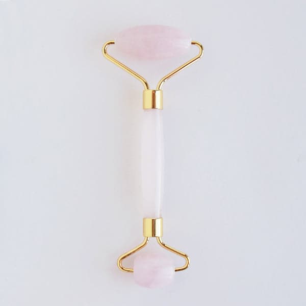 Rose Quartz - Crystal Facial gemstone roller used to massage face, help in reducing fine lines.